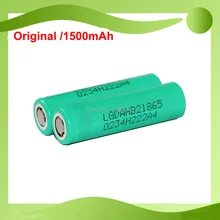 4 шт./лот 3,6 V 1500mah 18650 HB2 непрерывная 30A большая облачная суб-ом электронная сигарета батарея для LG