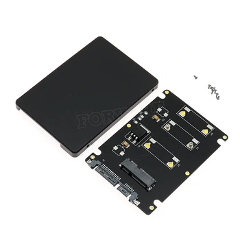

Mini PCIE mSATA SSD Enclosure to 2.5 Inch SATA Converter mSATA SATA Adapter Card with Case