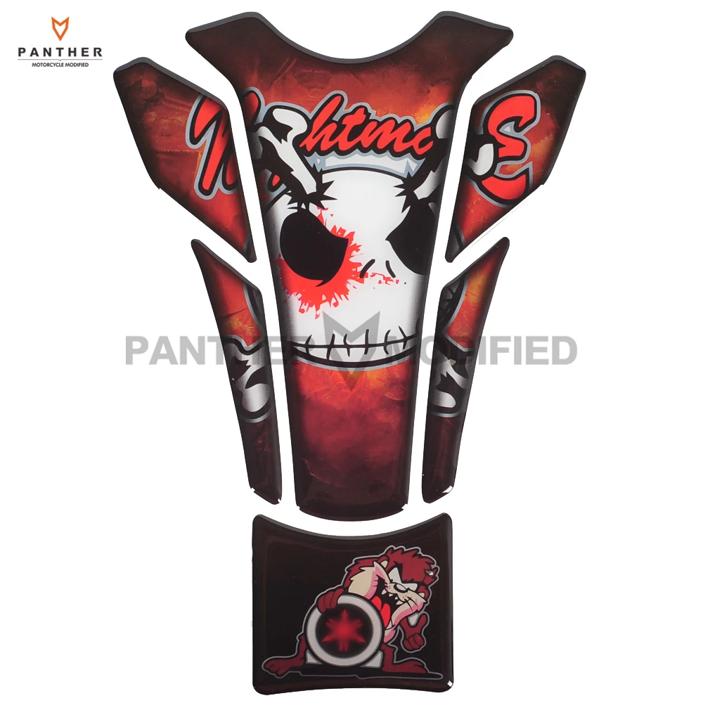 

3D Motorcycle Sticker Motocross Decal Gas Oil Fuel Tank Pad Protector Case for Yamaha Suzuki Kawasaki Honda KTM BMW