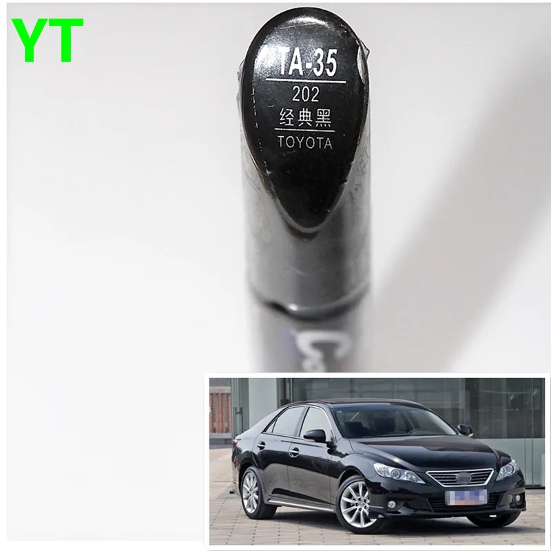 Авторучка для ремонта царапин авторучка черного цвета Toyota Vios Corolla Reiz видиз highlander