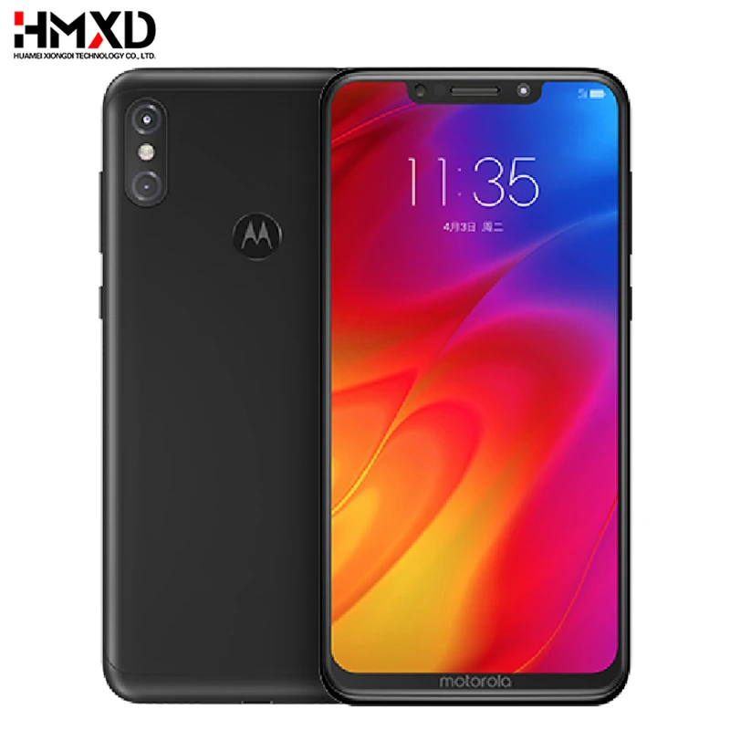 Motorola MOTO P30 Note, 4G, 5000 мА/ч, 4 Гб ОЗУ, 64 Гб ПЗУ, Смартфон Snapdragon 636, четыре ядра, 16,0 Мп+ 5,0 МП, 1080 P, отпечаток пальца