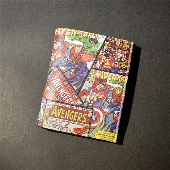 Бумажник серии DC Drift, чехол 10 супер героев, Каратель, Халк, Железный человек, яд, флэш-кошелек с рисунком Тора, клоуна, Дэдпула - Цвет: marvel6