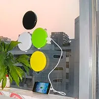 +Round Window  Solar Charger2