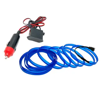 car lights 6mm Sewing Edge Neon Light Car Decor Lighting Flexible EL Wire Rope Tube LED Strip Car Cigarette Lighter Socket Plug
car lights 6mm Sewing Edge Neon Light Car Decor Lighting Flexible EL Wire Rope Tube LED Strip Car Cigarette Lighter Socket Plug