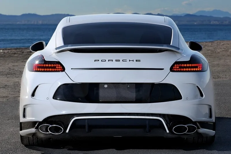 2010-2013 Porsche Panamera 970 VAD Aero Styling Rear Spoiler CF (12)