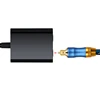 Digital SPDIF Optical Audio Splitter Adapter 2 Way Toslink Splitter SPDIF Optical Cable Splitter Hub 1 input 2 Output ► Photo 3/6