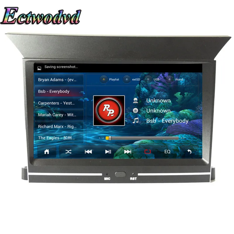 Ectwodvd 7 дюймов Восьмиядерный Android 8 1 автомобильный DVD gps навигация радио стерео для