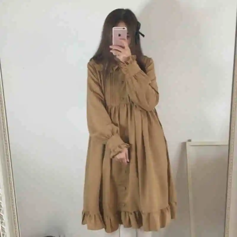 2018 женские плиссированные платья Лолиты Kawaii для косплея в винтажном стиле