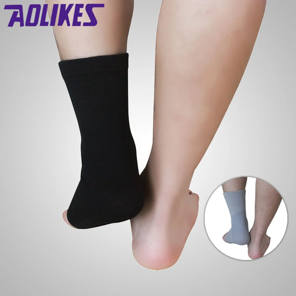 AOLIKES 1 шт. профессиональная эластичная Спортивная обернутая Натяжная опора для защиты лодыжек повязка для фитнеса бега баскетбола