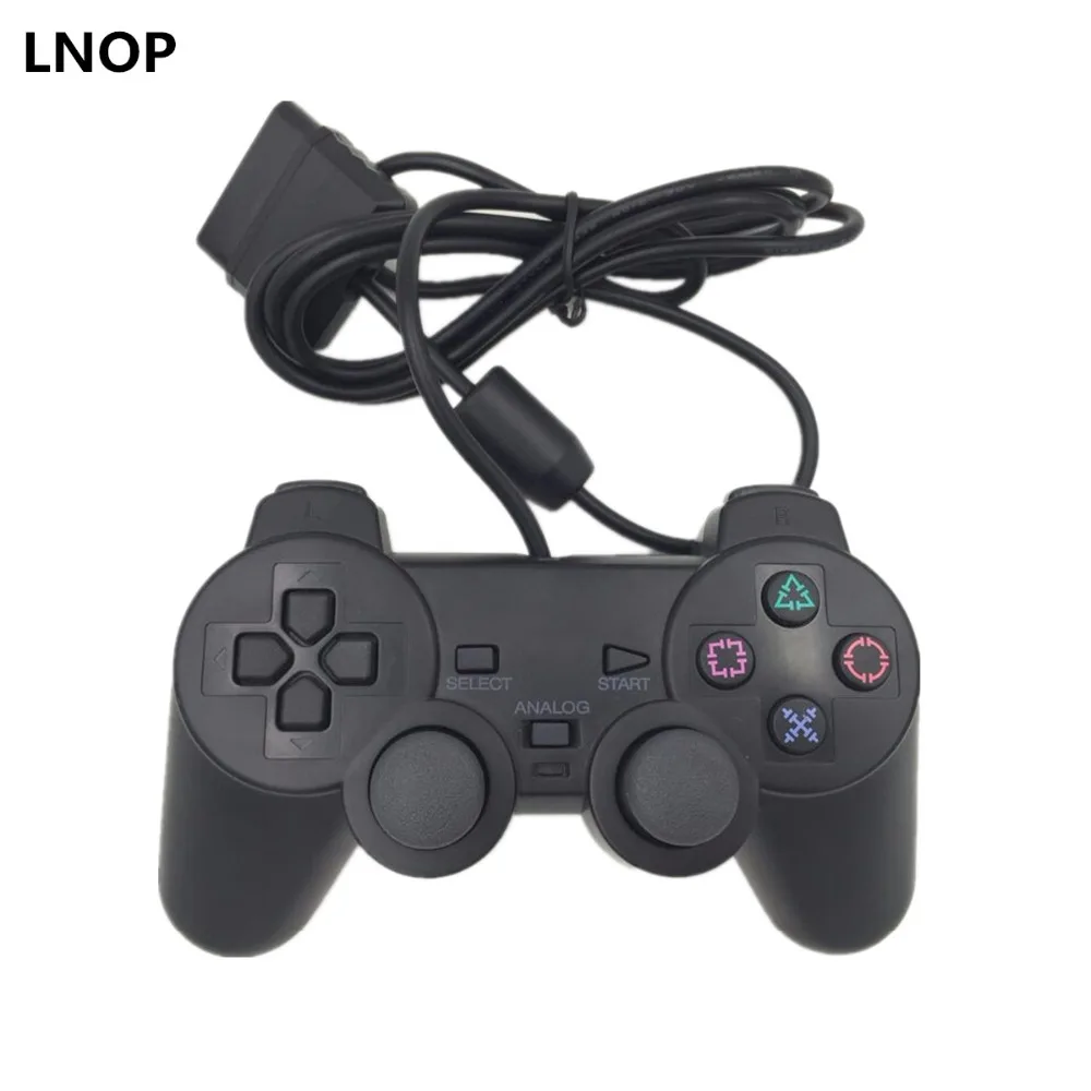 

LNOP Wired Gamepad for PS2 controller Sony Playstation 2 joystick ps2 console Double Vibration Shock Joypad Pad wired game pad