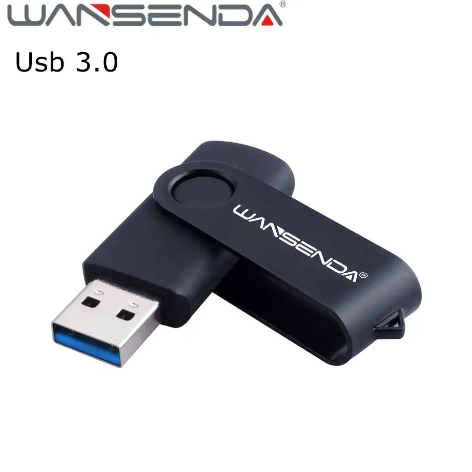 Wansenda-D300 Rotation 3.0 Usb flash drive 128gb 64gb 32gb 16gb 8gb 4gb fast speed Pen Drive usb3.0 usb stick memory flash drive