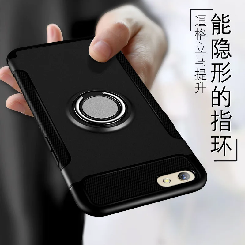 

for Oppor9s mobile phone shell drop male R9SPlus full package silicone sleeve female with finger creative personality