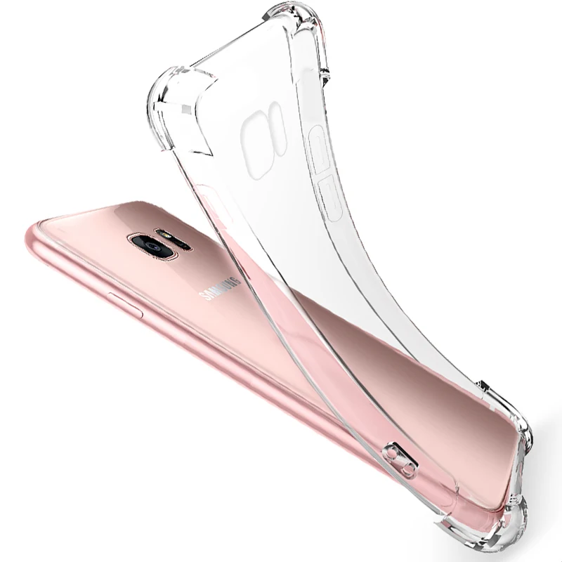  Ultra Thin Soft Transparent TPU Case For Samsung A8 plus A6 A9 Clear Silicone Full Cover For A5 A3 A7 2017 2016 Case Capa Coque (9)