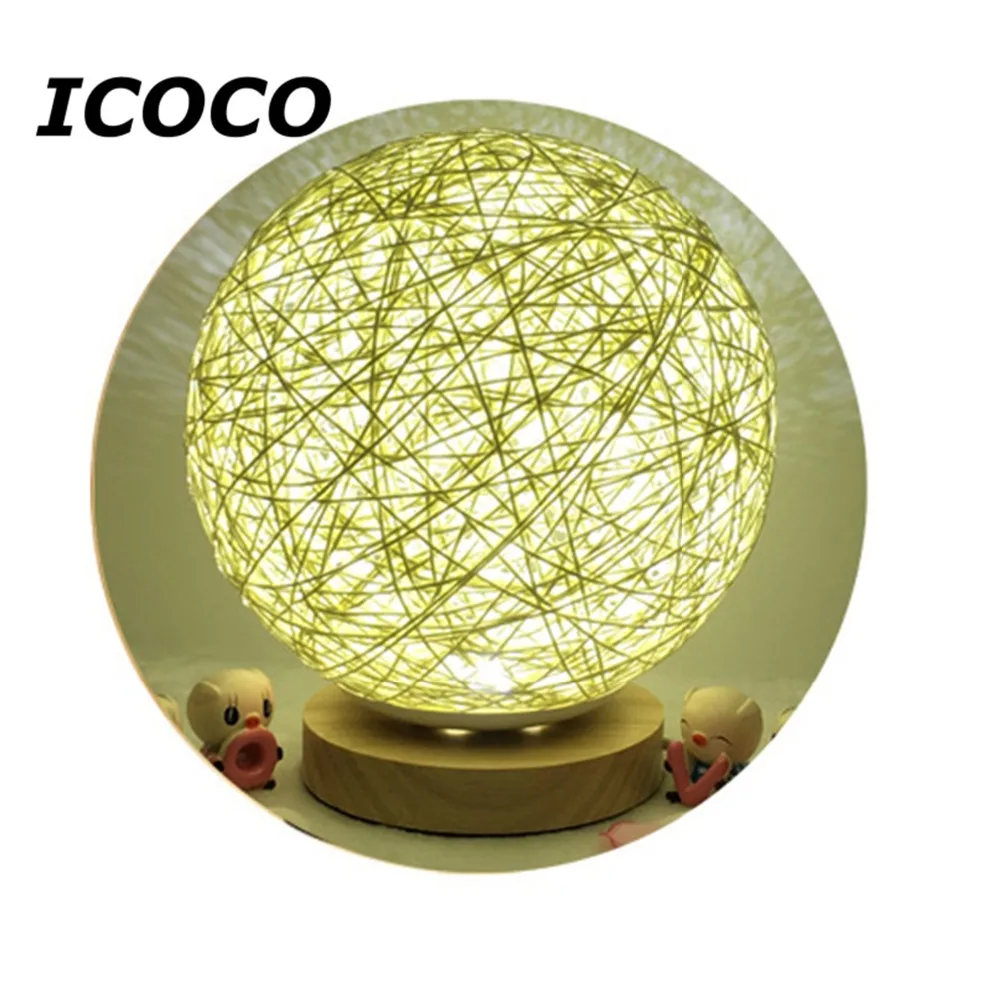 

15CM 3D Print LED Moon Light Magical Projection USB Charging Night Light Lamp Desk Ball Light with Wood Base Home Decor