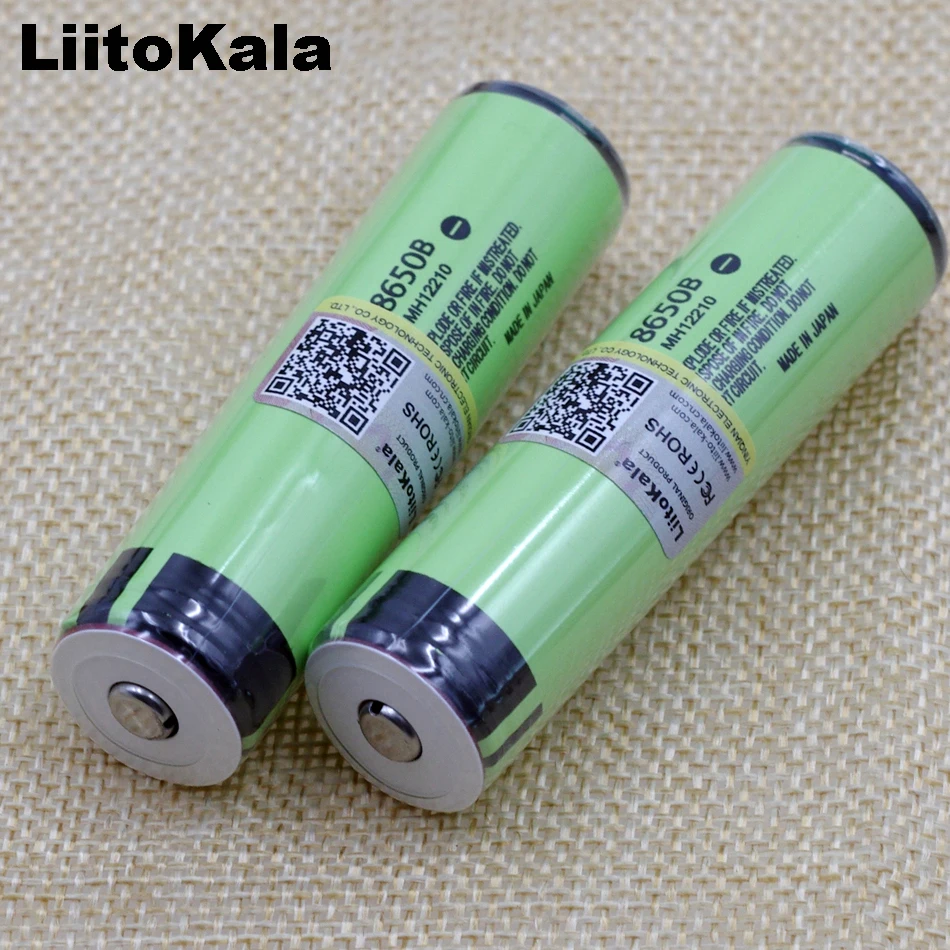 

2PCS Original Protected 18650 NCR18650B rechargeable battery 3400mAh Li-ion 3.7V With PCB batteries Flashlight use