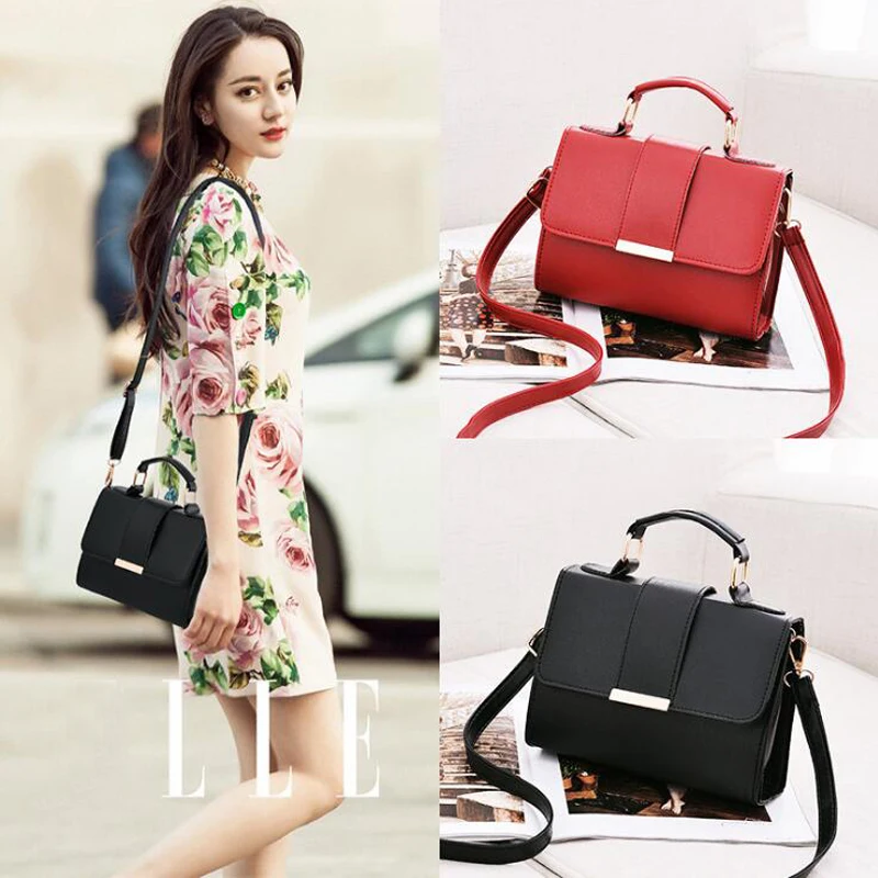  REPRCLA 2019 Summer Fashion Women Bag Leather Handbags PU Shoulder Bag Small Flap Crossbody Bags fo - 32900982843