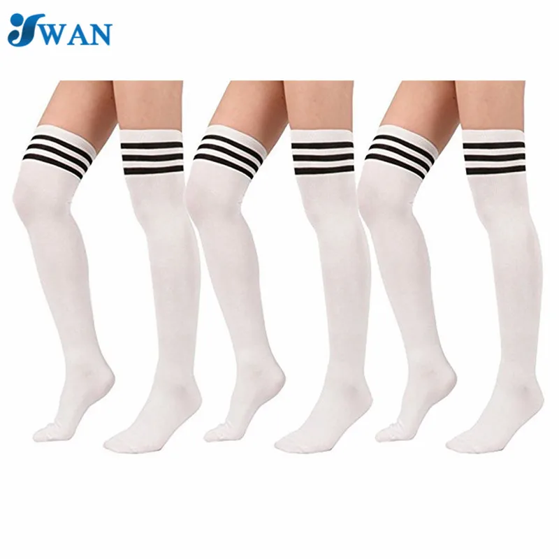 3 pair white