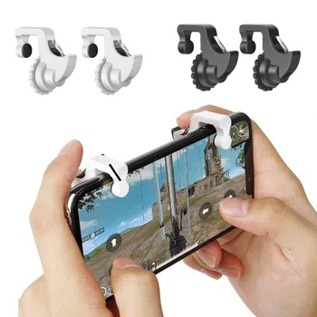 

EastVita PUBG Mobile Trigger Fire Button Aim Key Smart phone Mobile Games L1R1 Shooter Controller for iphone andriod phone