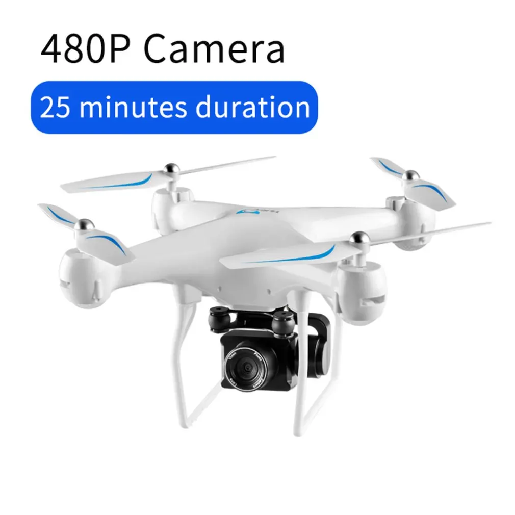 S32T HD 30W/500W RC Drone With Camera Quadcopter Wifi Real-time Graphic Telecontrol RC Drones Drone Children Kid Toys - Цвет: white 30W