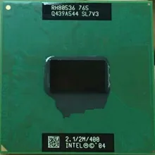 Intel cpu PM 765 ноутбук Pentium M процессор 2,1 ГГц/2 м PM 765 cpu PGA оригинальная поддержка 855 чип материнской платы