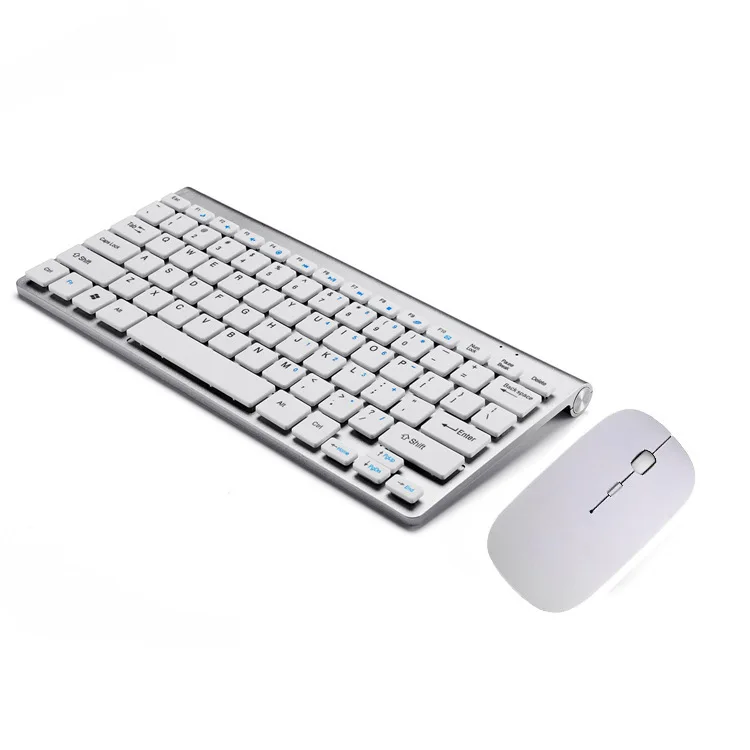 Ultra Thin 2.4G Wireless Keyboard Mouse Combo 2.4G Wireless Mouse for