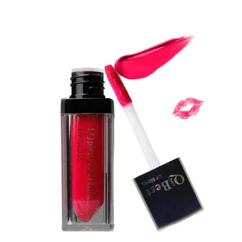 

2018 NEW Qibest Brand Makeup 12 Color Long Lasting Lip Gloss Set Matte Lipgloss Waterproof Lipstick Lip Kit Tattoo Batom Liquid