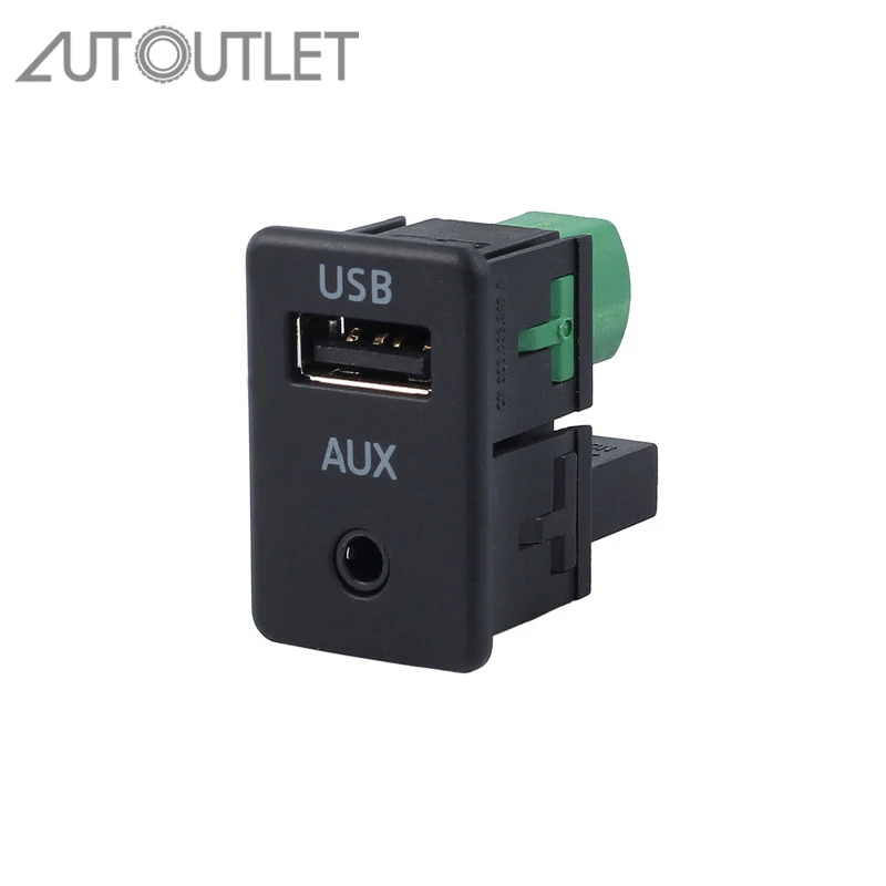 AUTOUTLET Авто USB вспомогательный переключатель+ жильный кабель адаптер автомобили аксессуары переключатель гнездо для BMW 3 5 серии E90 E91 E92 X5 X6 AC516