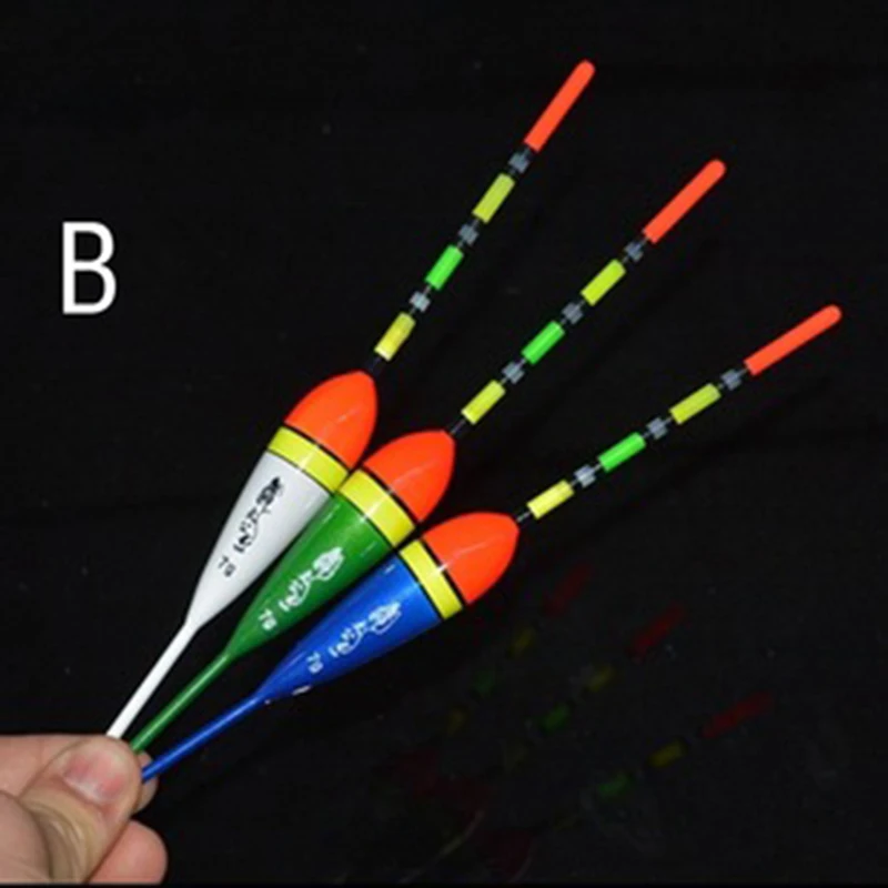 Рок рыбалка поплавок большой живот дрейф 4 стиля дополнительно упаковка традиционные рыболовные аксессуары длинные кадры яркие цвета поплавок