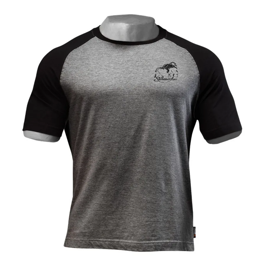 Мужская спортивная футболка для бега, облегающая хлопковая футболка с коротким рукавом, Мужская футболка для спортзала, фитнеса, топы, летняя одежда для бега, тренировок, кроссфита - Цвет: C4