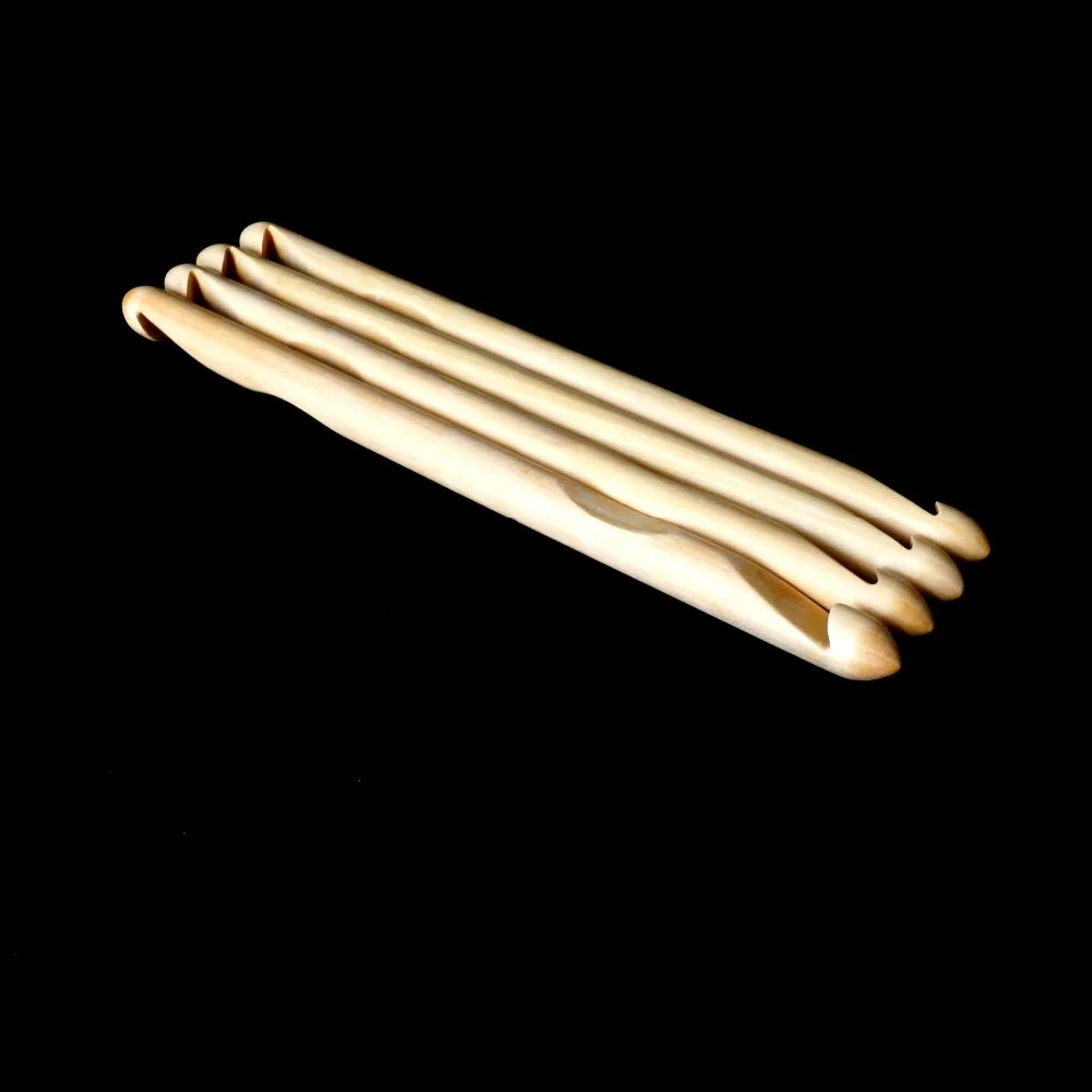 crochet hookhet hook25mm 20mm bamboo knitting needlescrochet hook