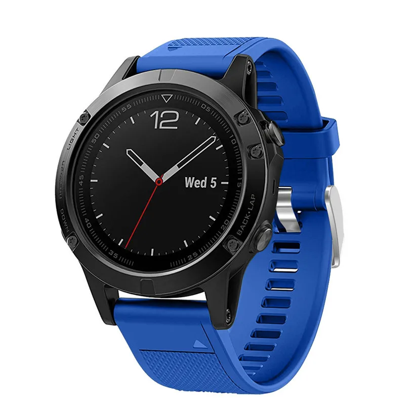 

Replacement Silicagel Quick Install Soft Band Strap For Garmin Fenix 5 GPS Watch drop shipping 0622