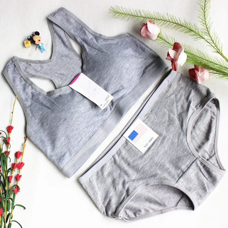 Bra for Girls Bra for Teens Cotton Children Lingerie Children Bras for Girls 8 14 Years Old Teen Bra Set Brassiere Teenagers