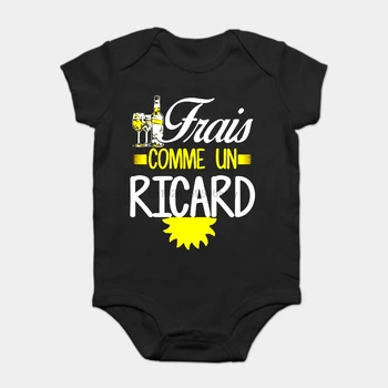 

Baby Onesie Baby Bodysuits kid t shirt Man Frais Comme Un Ricard Cotton Tee S-3xl t shirt