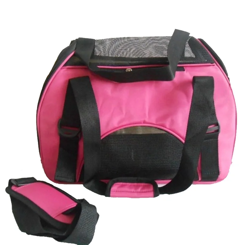 

Folding Pet Carry Bag Oxford Breathable Mesh Cat Carriers Outside Portable Dog Travel Bag Waterproof Dog Carry Bag
