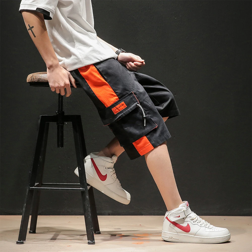 Летние свободные шорты большого размера Menchao пляжные повседневные брюки тонкие комбинезоны корейские модные спортивные пышные брюки