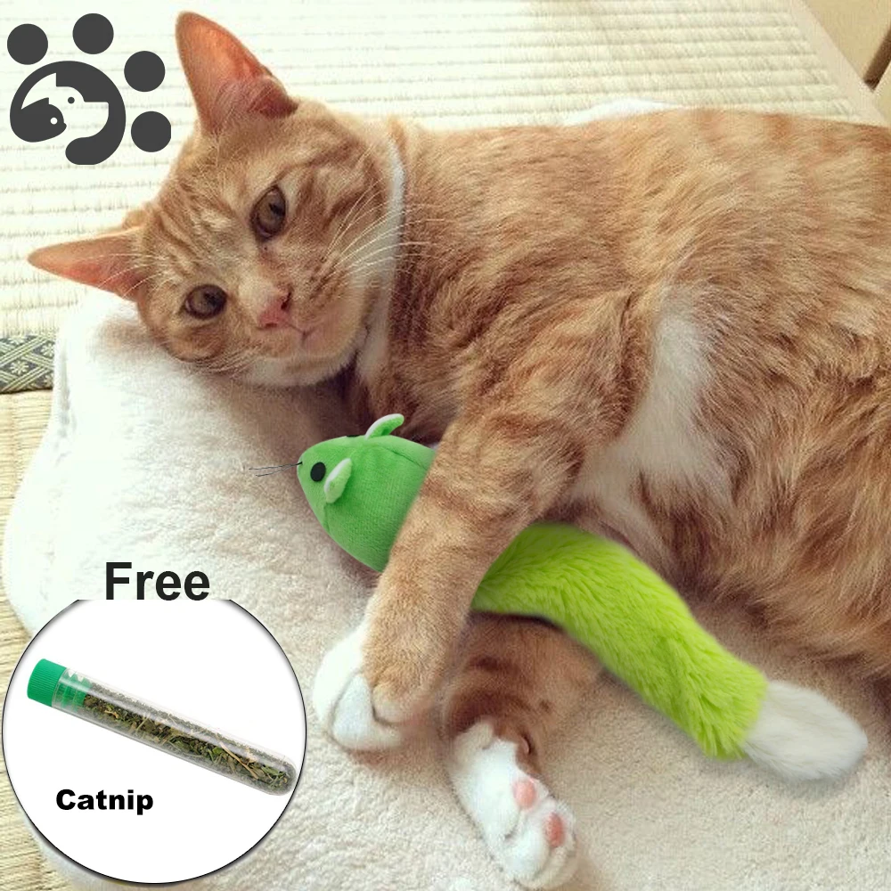 

Catnip Cat Toy for Cats Plush Soft Pet Toys Interactive Mice Mouse Toys fro Cat Funny Kittens Training Toys Play Games TY0019