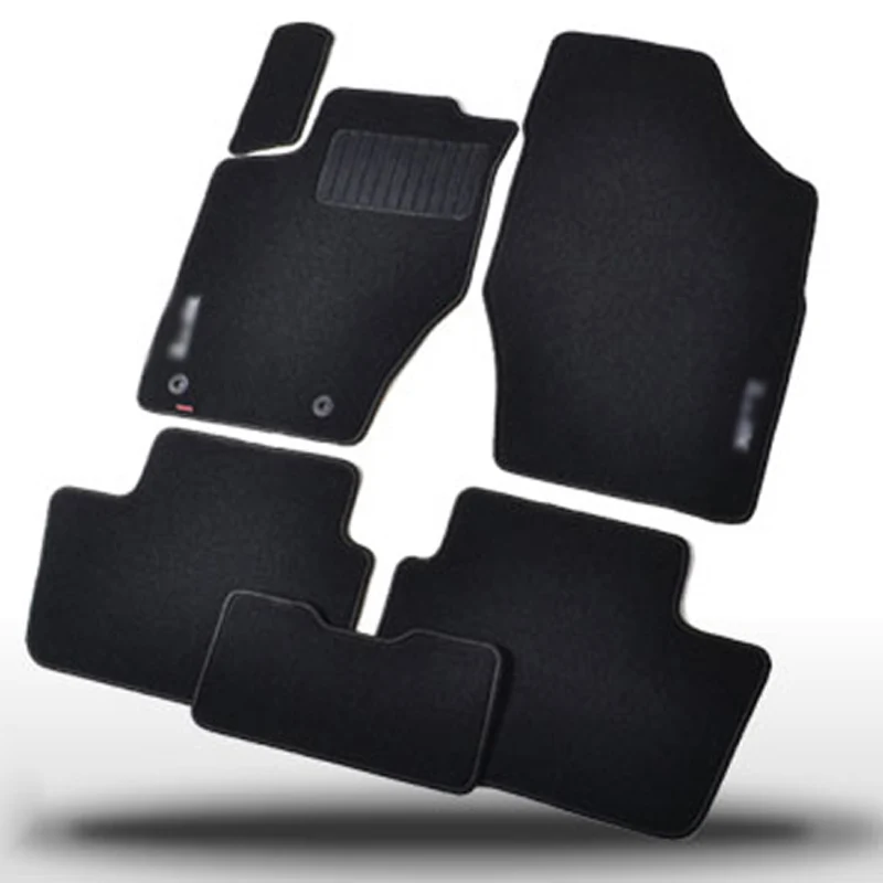 Peugeot 407 2004-on Tailored Rubber Boot Mat in Black