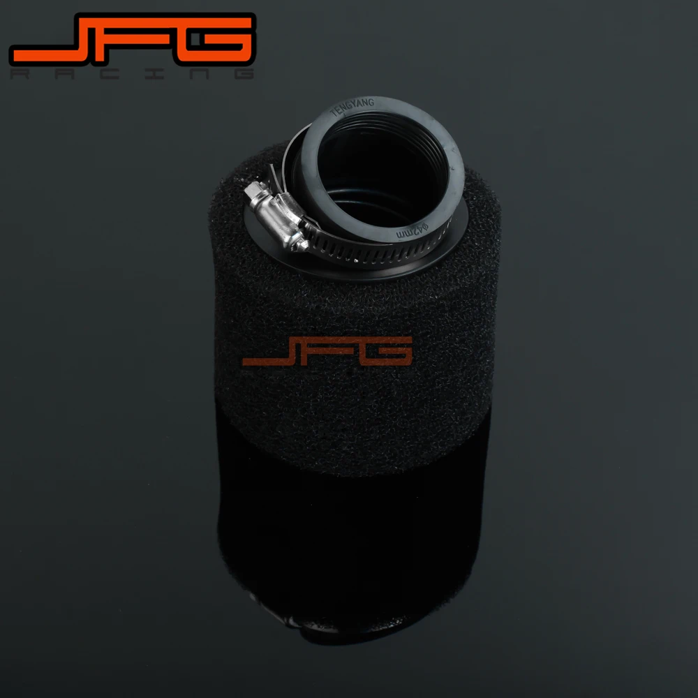 

35MM 38MM 42MM 45MM Sponge Air Filter Cleaner 45 Degree for 50 70 90 110 125CC Motorcycle Pit Dirt Monkey Dax Bike ATV