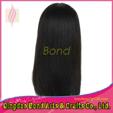 130% Density Brazilian Human Hair Lace Front Wigs with bang Straight Glueless Full Lace Human Hair Wigs For Black Women