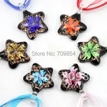 Разноцветная лампа из муранского стекла серьга, ожерелье, подвеска ювелирных изделий Рождественский подарок