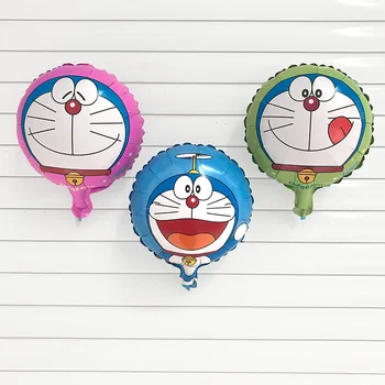 

50psc/lot 10-inch round Jingle cat balloon Helium Foil Balloons happy birthday party decorations kids toy Supplies 3 options