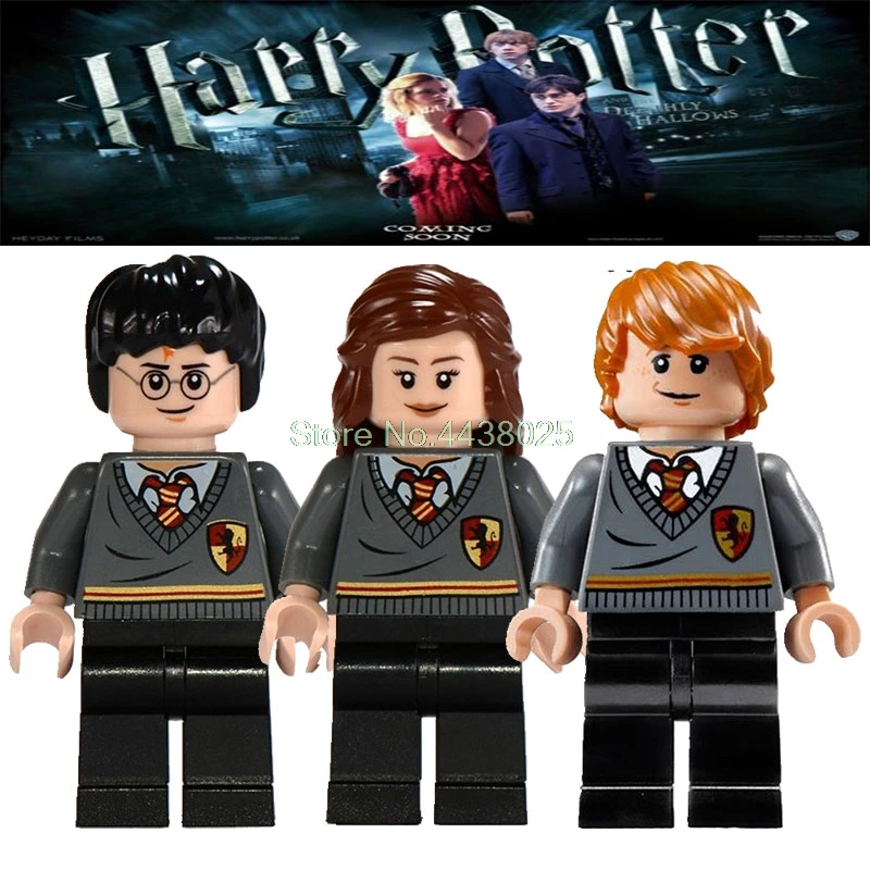 

Legoing Figures Harry Hermione Granger Lord Voldemort Ron Draco Malfoy Harry Building Blocks Figure Single Sale Toy For Children