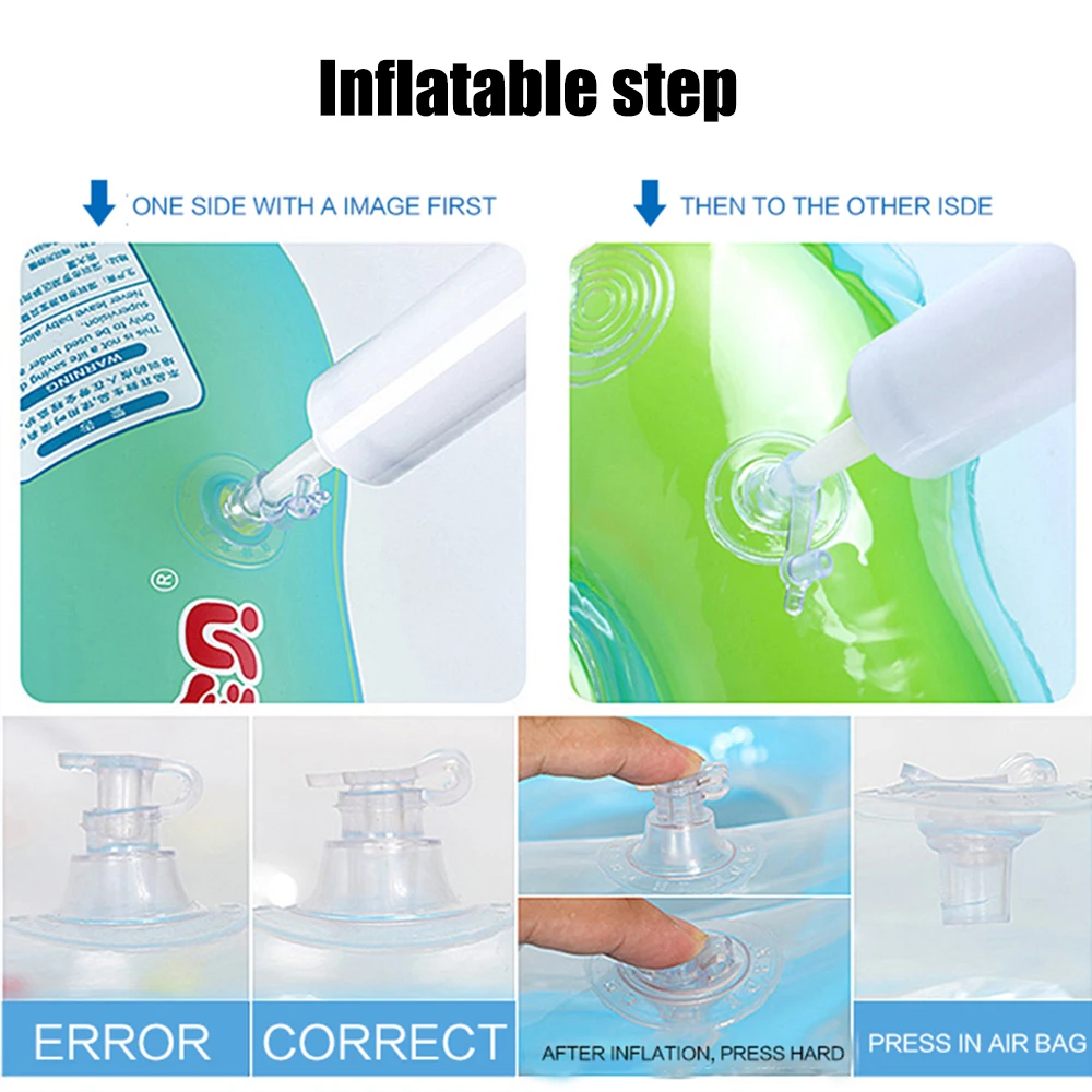 JIAINF 0.3mm Inflatable Angel Baby Swimming Ring Bathing Circle For Children An Inflatable Circle For A Doll JIAINF 0.3mm Inflatable Angel Baby Swimming Ring Bathing Circle For Children An Inflatable Circle For A Doll