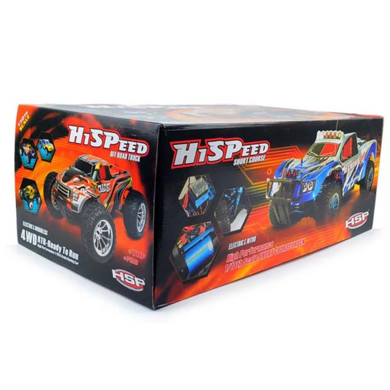 Радиоуправляемый автомобиль HSP 1/10 EP R/C 4WD внедорожник ралли короткий ход грузовик RTR аналогичный REDCAT HIMOTO Racing(пункт № 94170/PRO