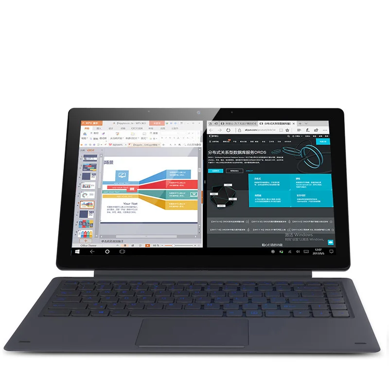 

Alldocube Knote X 2 in 1 Windows 10 Tablet PC intel Gemini Lake N4100 13.3 inch 2560*1440 IPS 8GB Ram 128GB SSD WiFI Bluetooth