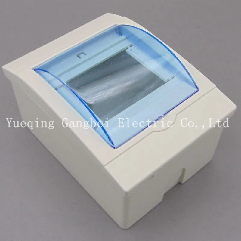 

3-4 ways Plastic distribution box for circuit breaker indoor on the wall