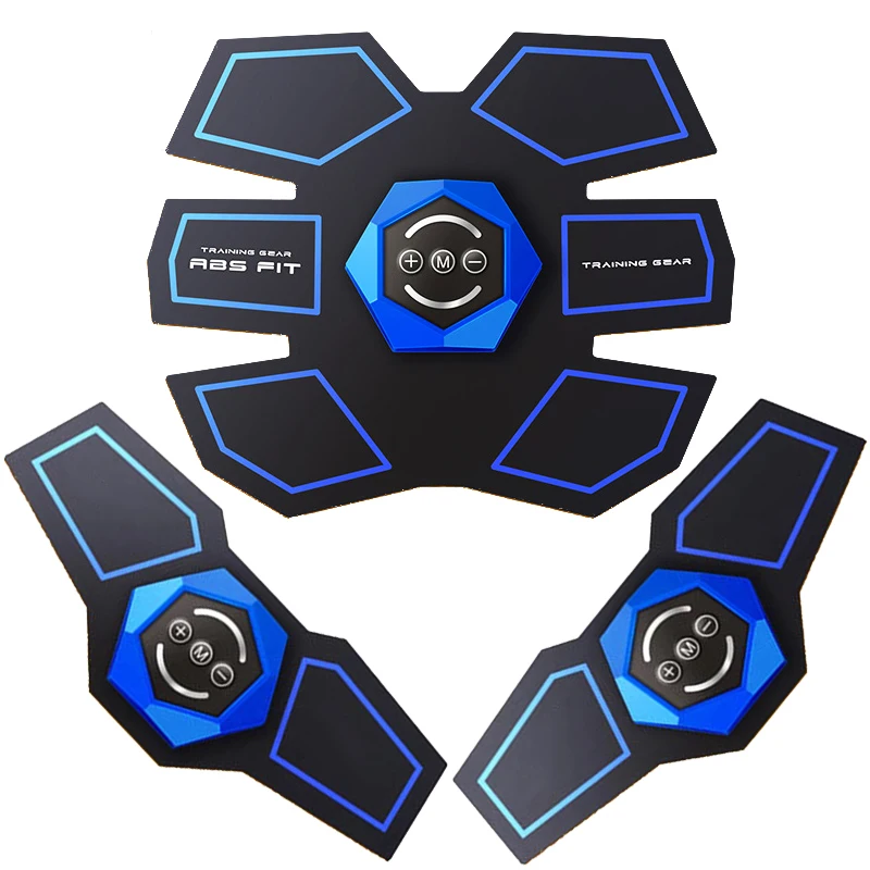 USB Перезаряжаемый стимулятор мышц тренажер для живота Электрический массажер