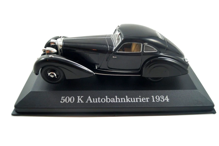 Редкая Классическая литая игрушка модель 1:43 Benz 500K 1934 винтажная Игрушечная
