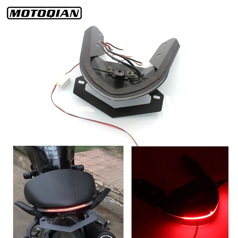 

For Ducati Monster 821 Motorcycle License Plate Light Tail Tidy Registration Plate Holder Brake Cluth Turn Signal Lights