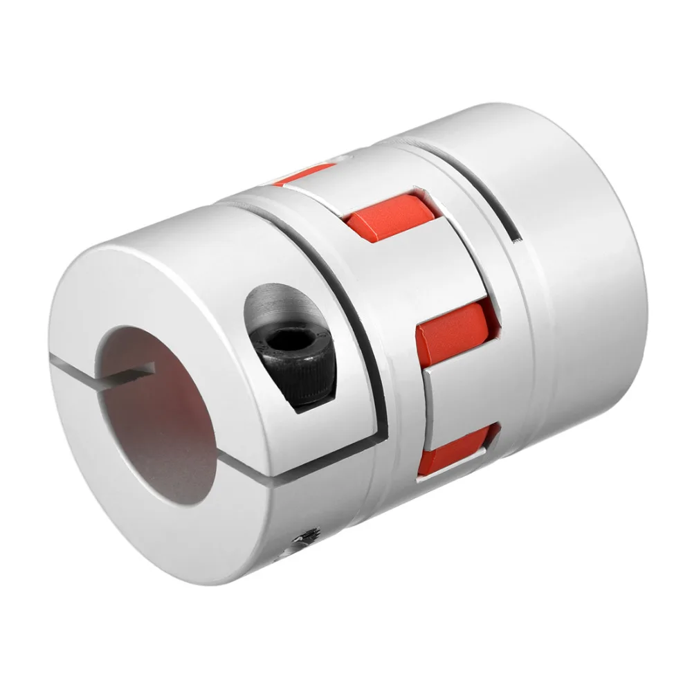 

UXCELL New Arrival 1PCS L78xD55 Servo Stepped Motor M8 28 to 28mm Shaft Coupling Bore Flexible Coupler Joint Wear Resistant